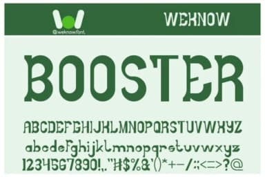 Little Cowboy by weknow — Slab Serif Font — thumbnail 4