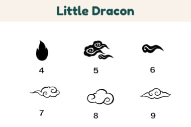 Little Dragon by Nun Sukhwan — Dingbats Font — thumbnail 4