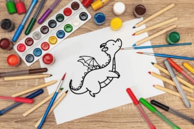 Little Dragon by Nun Sukhwan — Dingbats Font — thumbnail 6