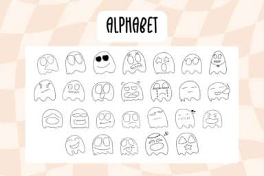 Little Ghosts by Khim08Studio — Dingbats Font — thumbnail 5