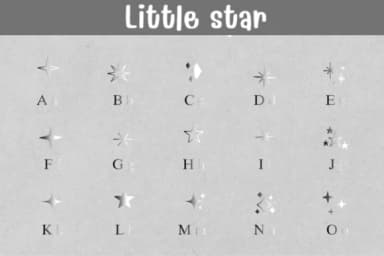 Little Star by Sontaya — Dingbats Font — thumbnail 2