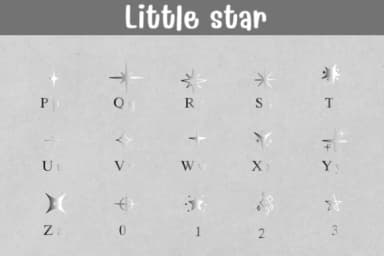 Little Star by Sontaya — Dingbats Font — thumbnail 4