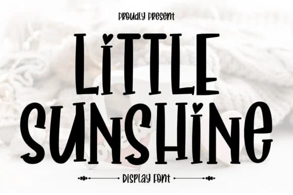 Little Sunshine by TINY GRAPHIX — Slab Serif Font