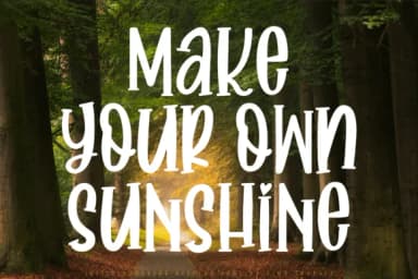 Little Sunshine by TINY GRAPHIX — Slab Serif Font — thumbnail 2