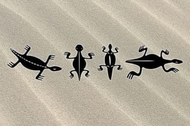 Lizards by vladimirnikolic — Dingbats Font — thumbnail 2