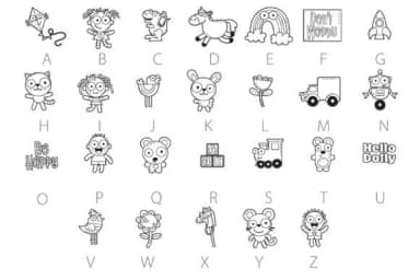 Loli-dolly by Illustration Ink — Dingbats Font — thumbnail 3