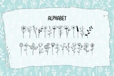 Long Stem by DREAMs Soul G. — Dingbats Font — thumbnail 2