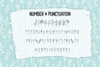 Long Stem by DREAMs Soul G. — Dingbats Font — thumbnail 3