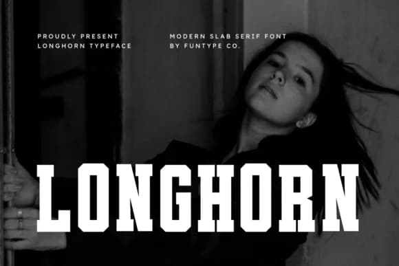 Longhorn by Funtype Co. — Slab Serif Font