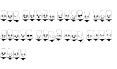 Looking Remarkable by Illustration Ink — Dingbats Font — thumbnail 8