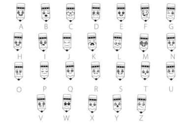 Looking Sharp by Illustration Ink — Dingbats Font — thumbnail 3