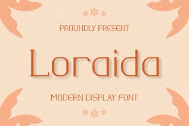 Loraida by maikofarazhatta — Slab Serif Font — thumbnail 1