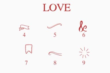 Love by Nongyao — Dingbats Font — thumbnail 4