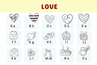 Love by Sirinart — Dingbats Font — thumbnail 2