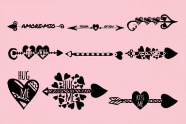 Love Arrows by Minimalistartstudio — Dingbats Font — thumbnail 3