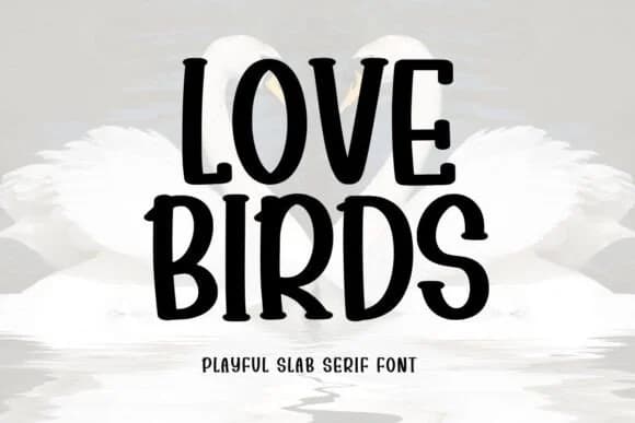 Love Birds by Minimalist Eyes — Slab Serif Font