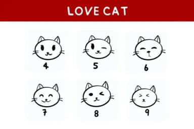 Love Cat by Bee piyanuch — Dingbats Font — thumbnail 8