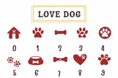 Love Dog by PraewDesigns — Dingbats Font — thumbnail 4