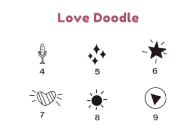 Love Doodle by Nun Sukhwan — Dingbats Font — thumbnail 7