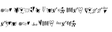 Love Doodles by citaletter — Dingbats Font — thumbnail 5