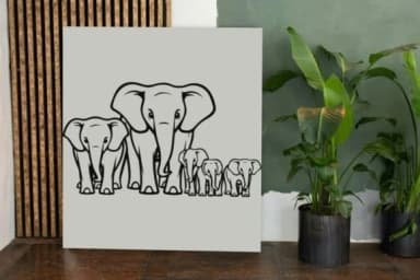 Love Elephant by MOMAT THIRTYONE — Dingbats Font — thumbnail 8