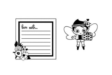 Love Fairies Dingbats by Illustration Ink — Dingbats Font — thumbnail 7