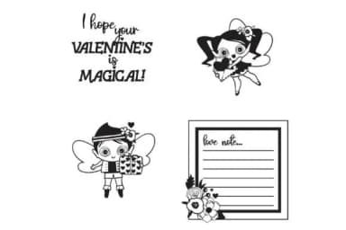 Love Fairies Dingbats by Illustration Ink — Dingbats Font — thumbnail 8