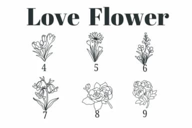 Love Flower by Suphitchaya — Dingbats Font — thumbnail 4