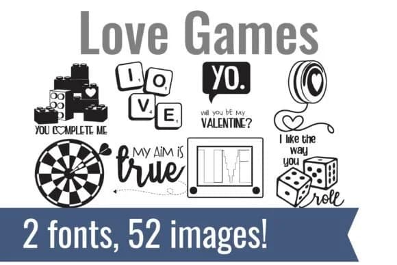 Love Games by Illustration Ink — Dingbats Font