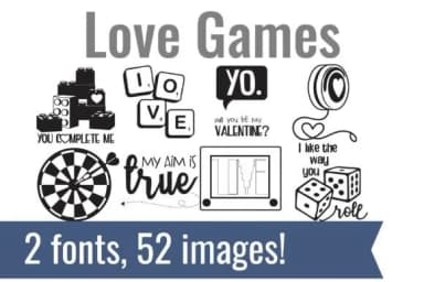 Love Games by Illustration Ink — Dingbats Font — thumbnail 1