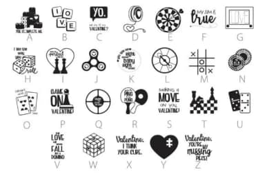 Love Games by Illustration Ink — Dingbats Font — thumbnail 3