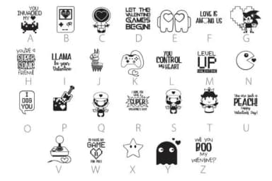 Love Games by Illustration Ink — Dingbats Font — thumbnail 8