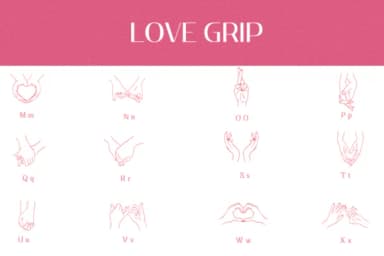 Love Grip by Heartcraft Atelier — Dingbats Font — thumbnail 3