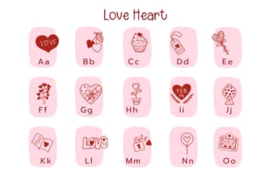 Love Heart by Pui Art — Dingbats Font — thumbnail 2