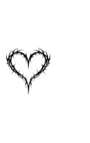 Love Heart Thorns Arctic by MOMAT THIRTYONE — Dingbats Font — thumbnail 3