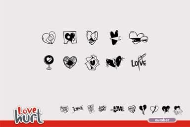 Love Hurt by onoborgol — Dingbats Font — thumbnail 4