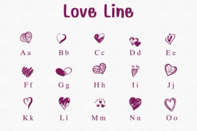 Love Line by Sontaya — Dingbats Font — thumbnail 2