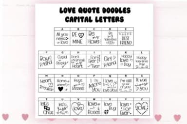 Love Quotes by Mary Kay's Magic — Dingbats Font — thumbnail 2