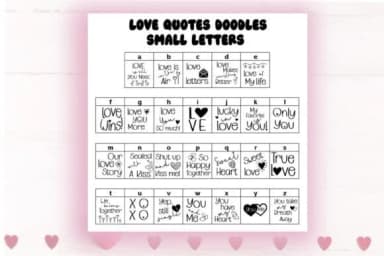 Love Quotes by Mary Kay's Magic — Dingbats Font — thumbnail 3