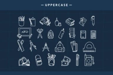 Love School by Situjuh — Dingbats Font — thumbnail 2