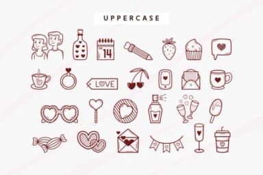 Love Seeds by Dito (7NTypes) — Dingbats Font — thumbnail 2