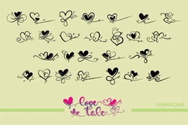 Love Tale by onoborgol — Dingbats Font — thumbnail 3