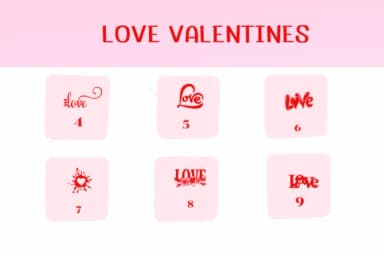 Love Valentines by Ketsarin — Dingbats Font — thumbnail 4