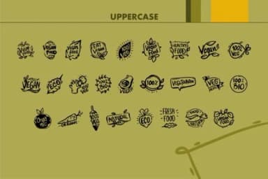 Love Vegan by onoborgol — Dingbats Font — thumbnail 2