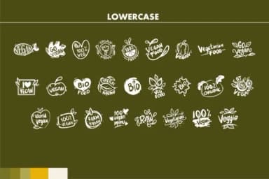 Love Vegan by onoborgol — Dingbats Font — thumbnail 3