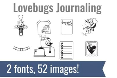 Lovebugs Dingbats by Illustration Ink — Dingbats Font — thumbnail 2