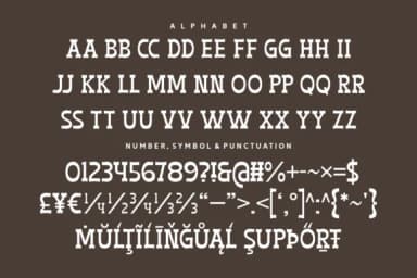 Loved Cowboy by Anto (7NTypes) — Slab Serif Font — thumbnail 5