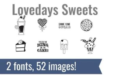 Lovedays Dingbats by Illustration Ink — Dingbats Font — thumbnail 2