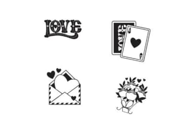 Lovedays Dingbats by Illustration Ink — Dingbats Font — thumbnail 8