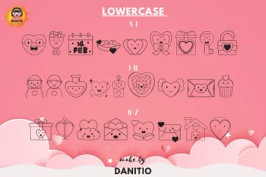 Lovely Day by danita.kukkai — Dingbats Font — thumbnail 3